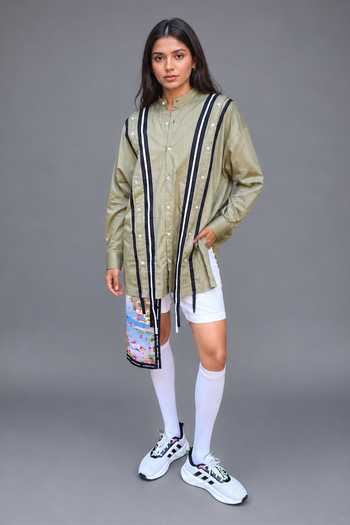 Saim Deconstructed Buttons Shirt 