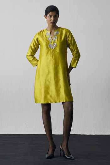 Notsosure Hand Embroidered Dress