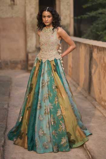 Bhumika Sharma Floral Print Anarkali 