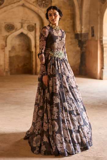 Bhumika Sharma Floral Print Anarkali 