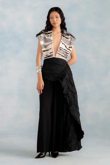 Richa Khemka Lisa Embroidered Jumpsuit 