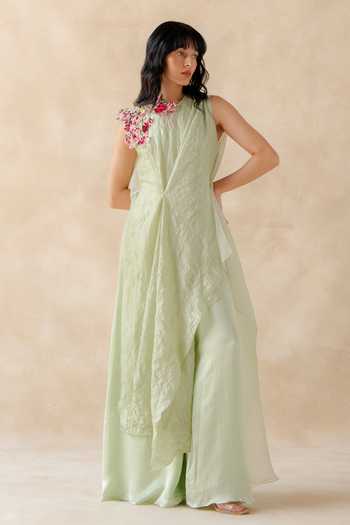 Richa Khemka Valeria Overlay With Jumpsuit 
