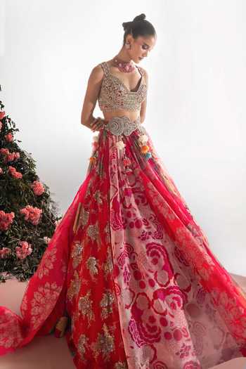 Bhumika Sharma Meryem Printed Lehenga Set 