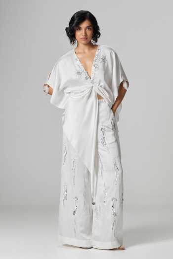 Dilnaz Eternal Embellished Trouser Set 