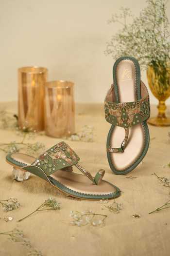 House Of Vian Asva Embroidered Kolhapuris