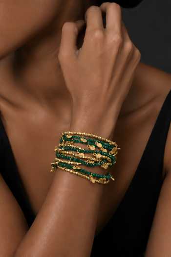 House Of Tuhina Gamya Adjustable Multi Strand Bracelet