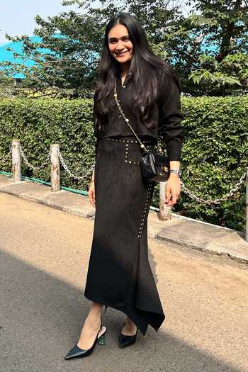 9899 Embellished Shirt & Midi Skirt Co-ord Set 