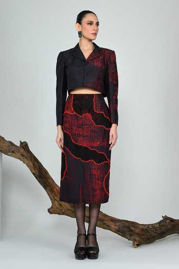 The Dramebaaz CO Emberlines Lace Skirt 