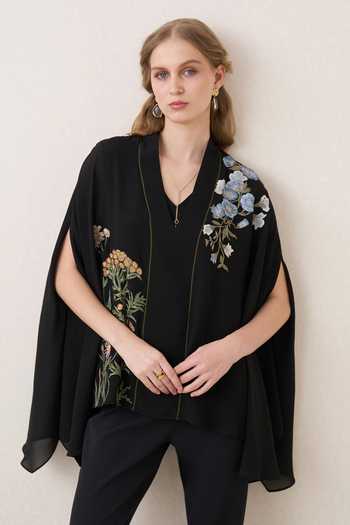 Ranna Gill Lina Cape Top 