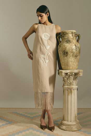 Shimona Desert Fringe Dress 