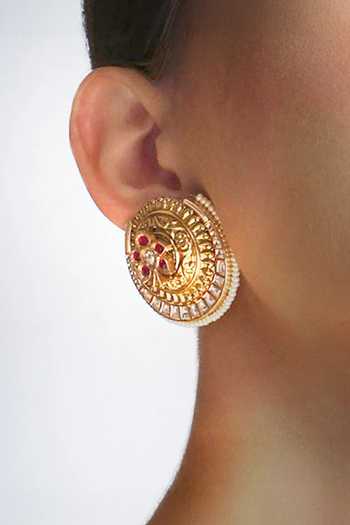 Joules by Radhika Embellished Stud Earrings