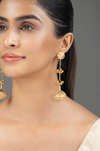 Joules by Radhika Tivya Long Tassel Earrings