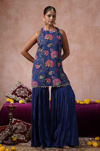Arje India Printed Kurta & Sharara Set 