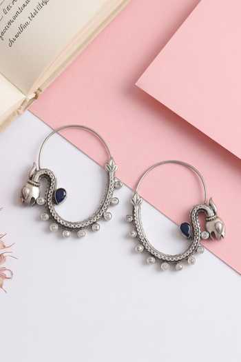 Sangeeta Boochra Artisan Heritage Hoop Earrings 