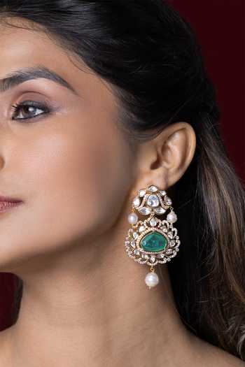 Joules by Radhika Vaishnavi Embellished Earrings 