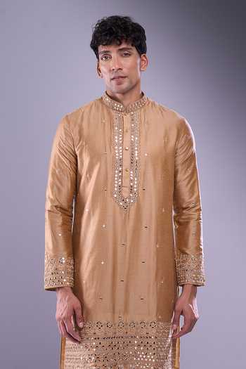 Arihant Rai Sinha Mirror Embroidered Kurta & Pant Set 