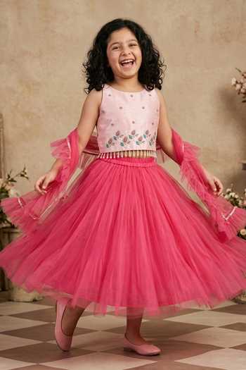 Byb Premium Beads Embroidered Choli & Lehenga Set 