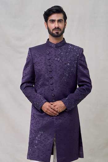 Arihant Rai Sinha Threadwork Sherwani Set 
