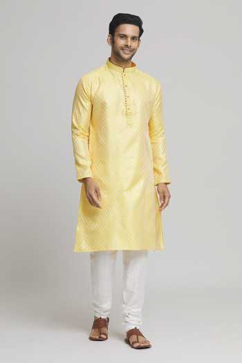 Arihant Rai Sinha Bush Motif Pattern Kurta Set 