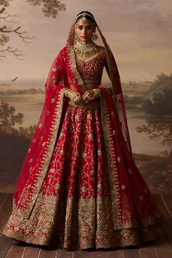 ANGAD SINGH Kirpa Bridal Lehenga Blouse Set 