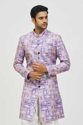 Arihant Rai Sinha Mughal Print Kurta Set 