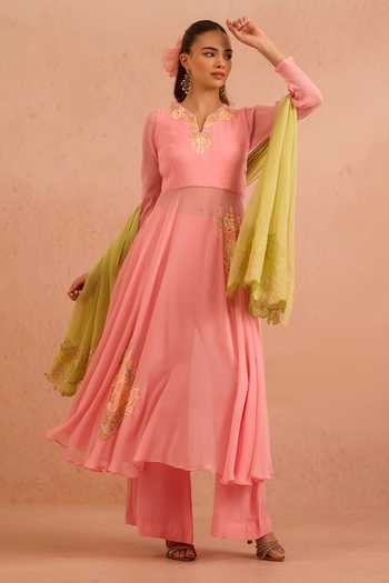 Tarini Vij Sabagul Embroidered Anarkali Set 