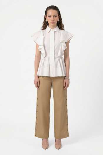 Escape By Aishwarya Drama Frill Top & Pant Set 
