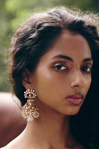 Outhouse Pearl Of The Moon Jhumkas 