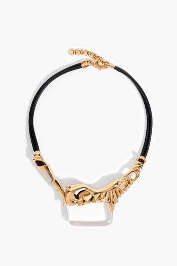 Outhouse Totem Choker Neklace 