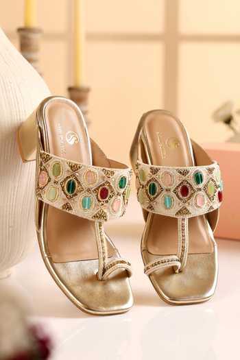 Shilpsutra The Imperial Jewel Kolhapuri Heels 