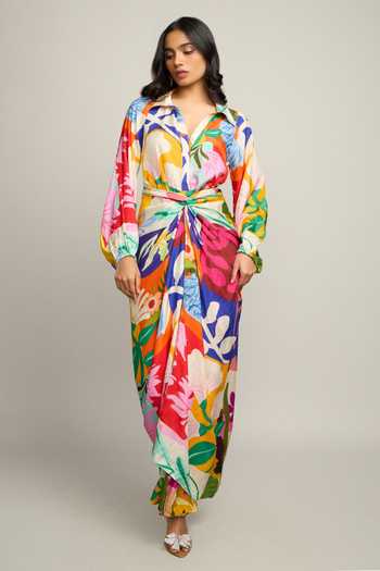 Poppi Floral Print Dress 