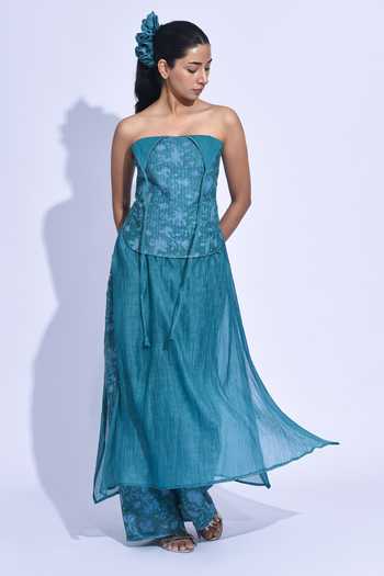 Jayati Goenka Hana Halter Neck Kurta Set