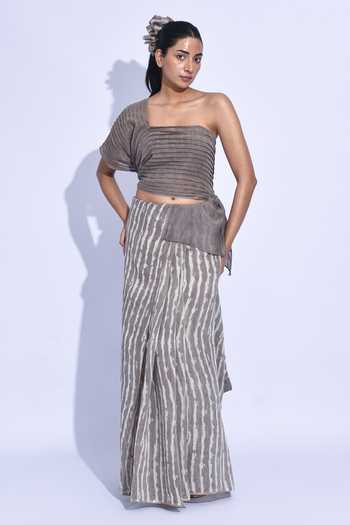 Jayati Goenka Nami Sari-Ash Shima Saree
