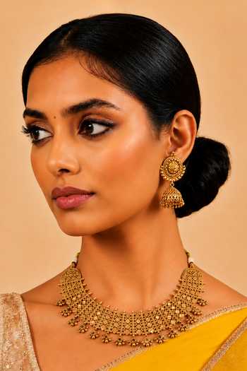 Tad Accessories Bead Drop Necklace Set