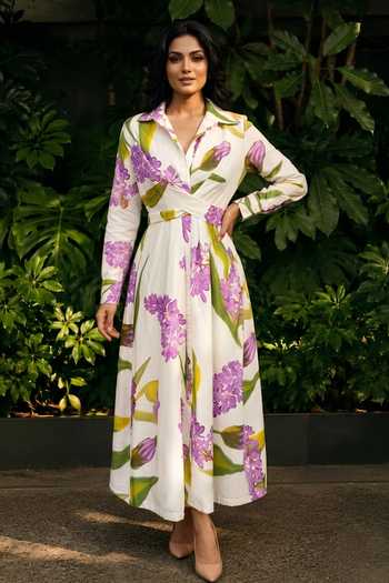 Poppi Floral Print Maxi Dress 