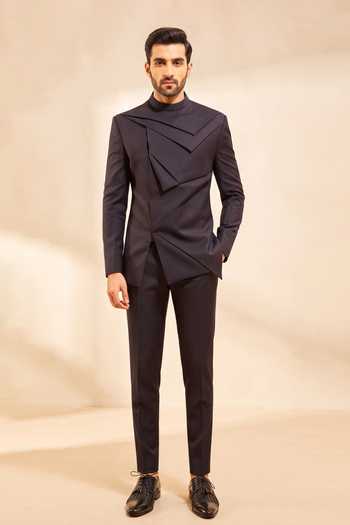 Amaare Asymmetric Panel Bandhgala Set