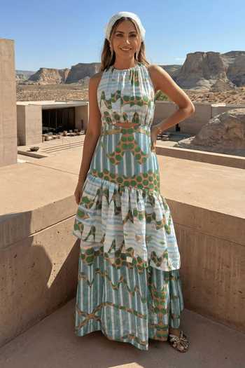 Arje India Polka Dot Print Dress 