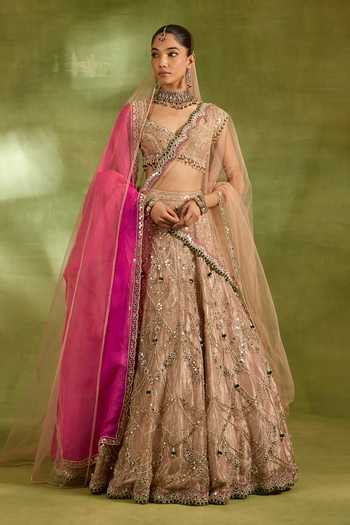 Neha Khullar Embroidered Bridal Lehenga Set 