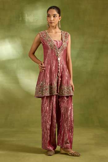 Neha Khullar Embroidered Jacket & Salwar Set 