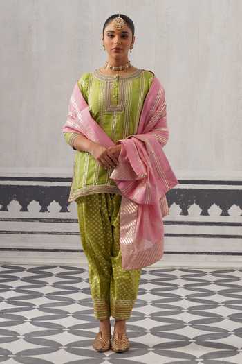 Palak & Mehak Mini Embroidered Kurta Set