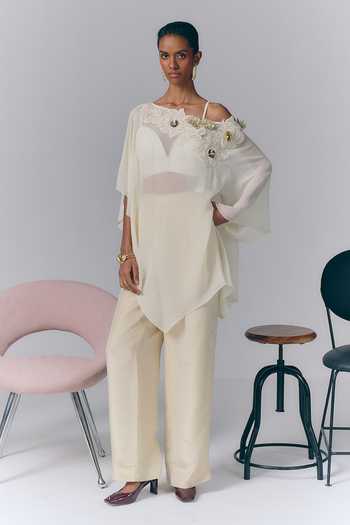 Varun Bahl Embellished Kaftan & Pant Set 