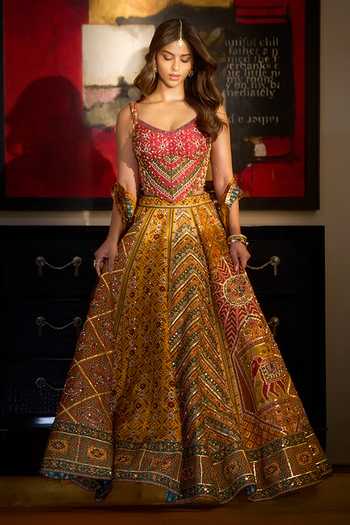 Torani Kanak Meher Corset Lehenga Set