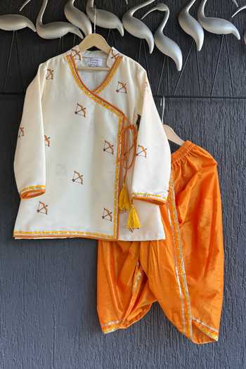 The little tales Ram Leela Printed Angarkha Set 