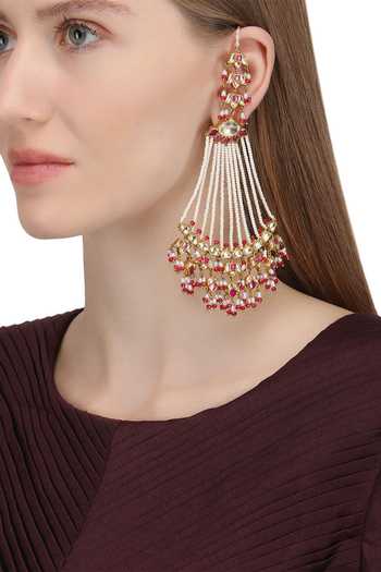 Raabta By Rahul Lotus Passa Earrings 