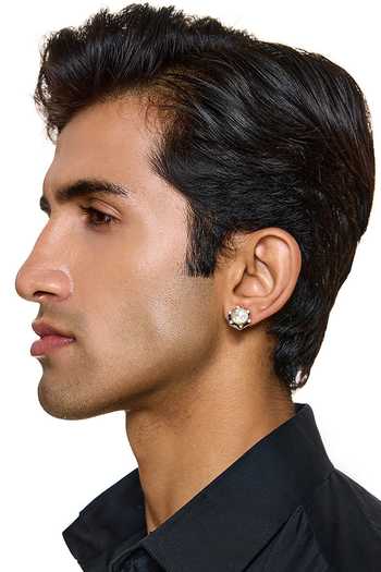 Raabta By Rahul Shatranj Clip-on Stud Earrings 
