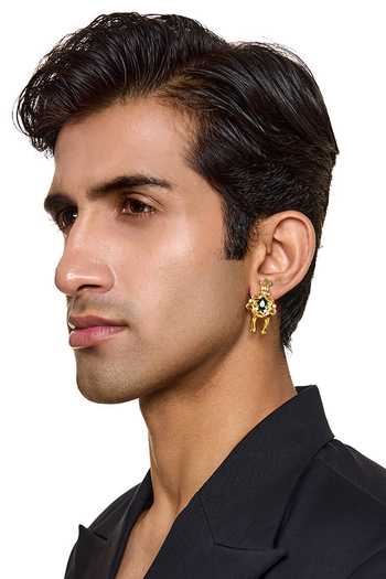 Raabta By Rahul Sultan Handcrafted Stud Earrings 