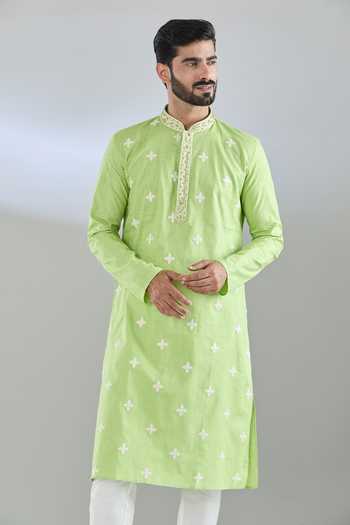 Arihant Rai Sinha Blossom Motif Kurta Set 