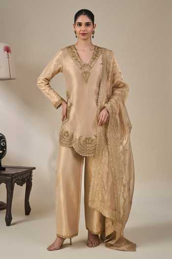 Masaba Kaju Katli Kahaani Embroidered Kurta Set 