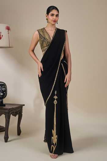 Masaba Sitara Sharbat Pre-Stitched Saree With Blouse 