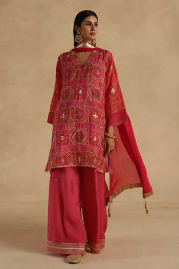 Begum Kutch Kurta Sharara Set 